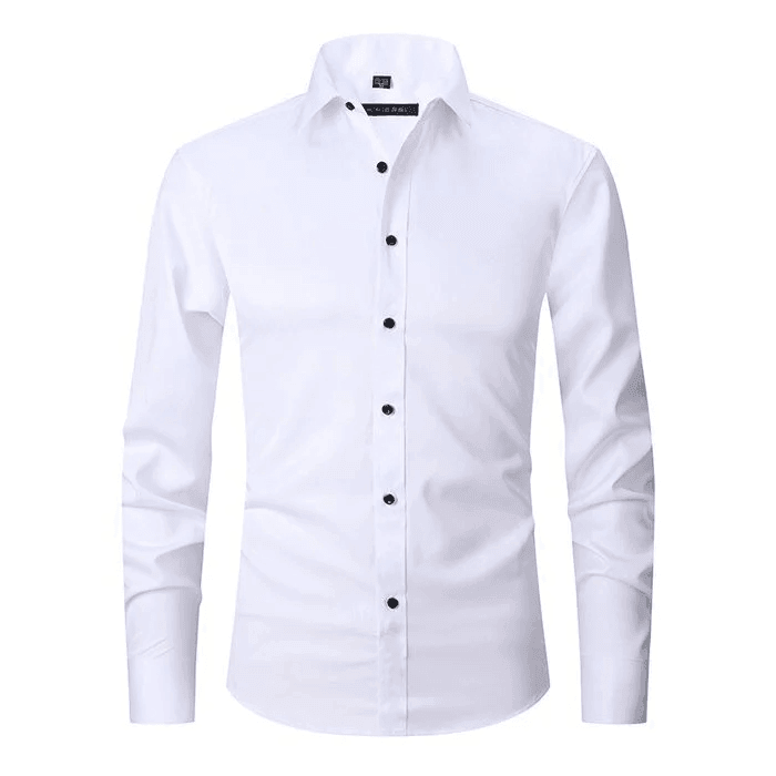 ELEGANTIEE | ElasticFit™ - Schlankes Hemd Anti-Crease Premium