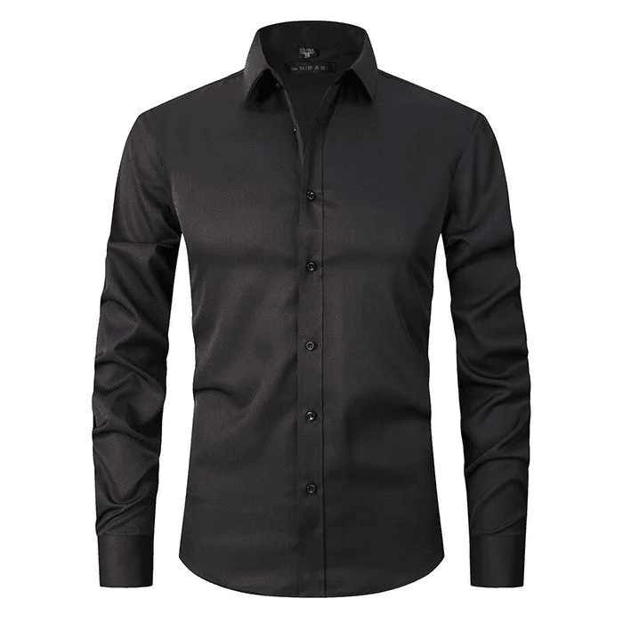 ELEGANTIEE | ElasticFit™ - Schlankes Hemd Anti-Crease Premium