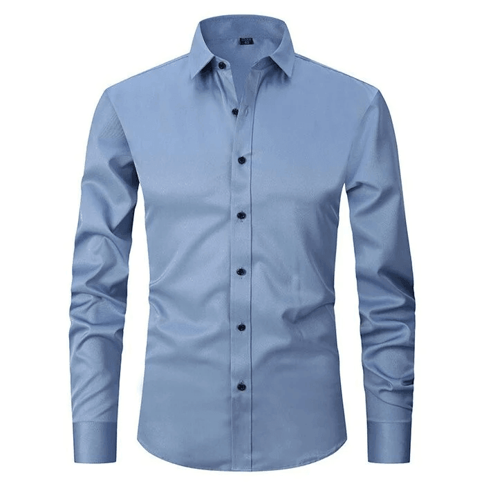 ELEGANTIEE | ElasticFit™ - Schlankes Hemd Anti-Crease Premium