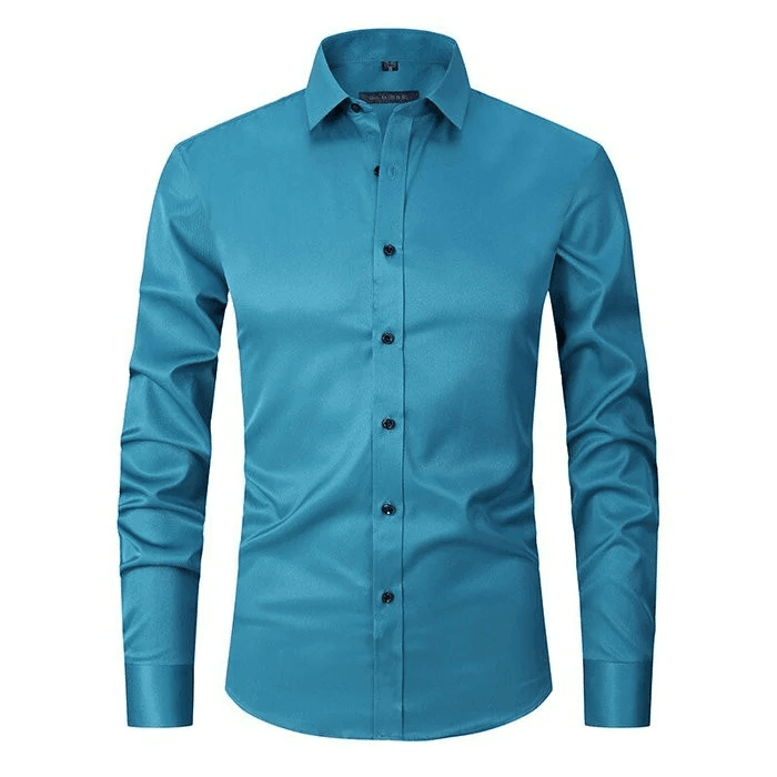 ELEGANTIEE | ElasticFit™ - Schlankes Hemd Anti-Crease Premium