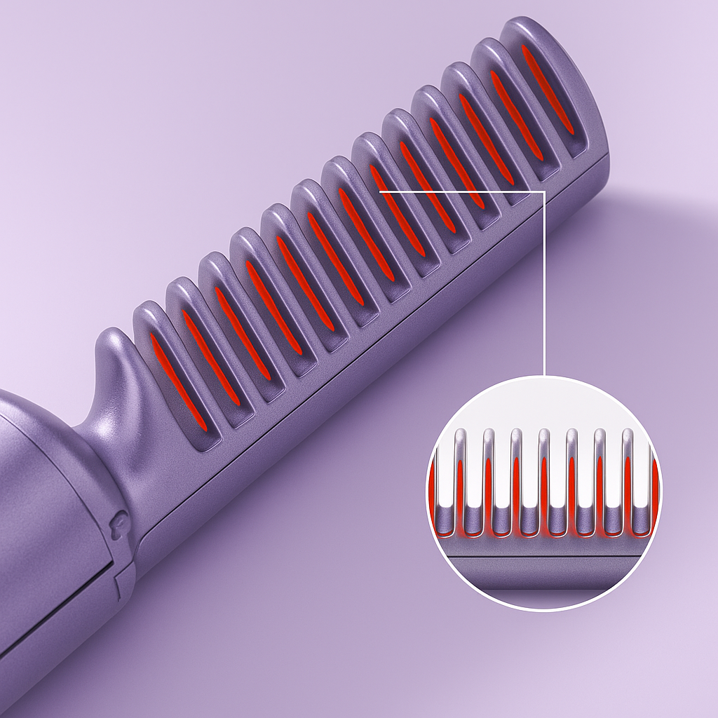 ELEGANTIEE | Portable Straightening Comb