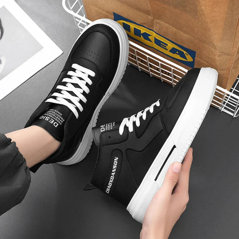 ELEGANTIE | Lädersneakers för män: Komfort och stil