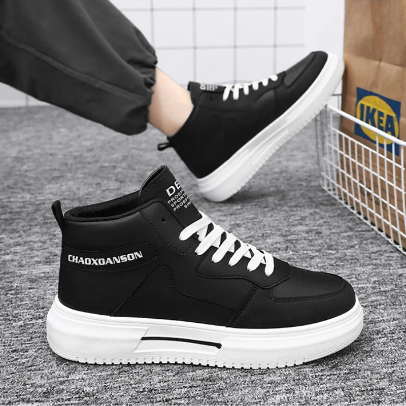 ELEGANTIE | Lädersneakers för män: Komfort och stil