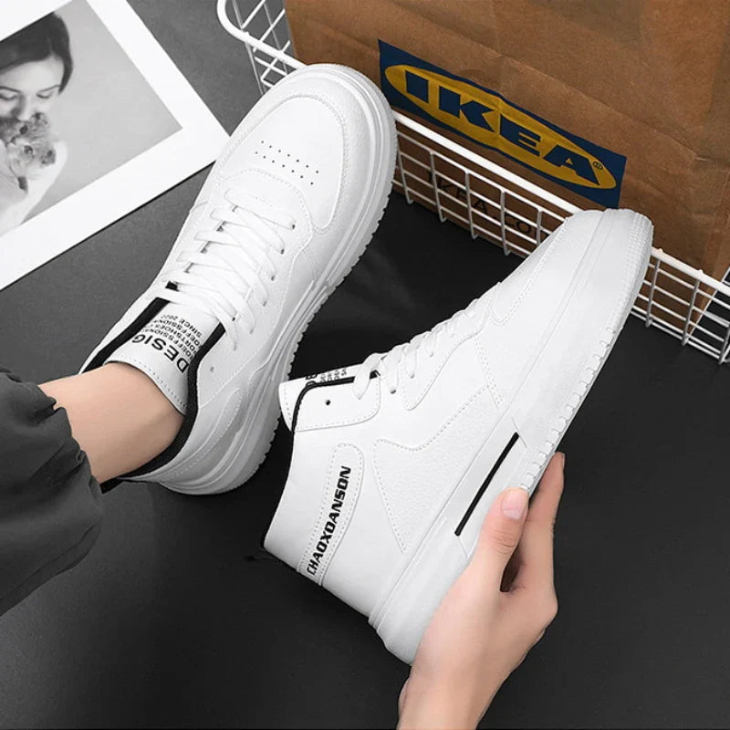 ELEGANTIE | Lädersneakers för män: Komfort och stil