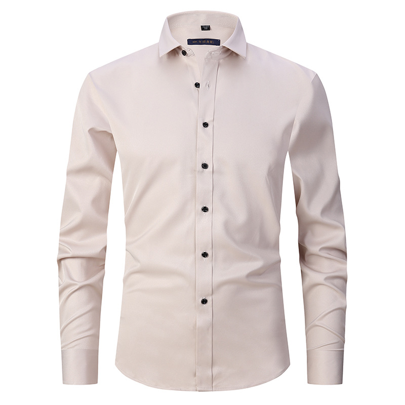 ELEGANTIEE | ElasticFit™ - Schlankes Hemd Anti-Crease Premium