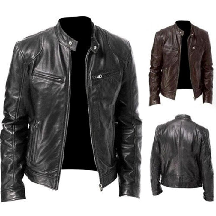 ELEGANTIEE | Premium Leather Jacket
