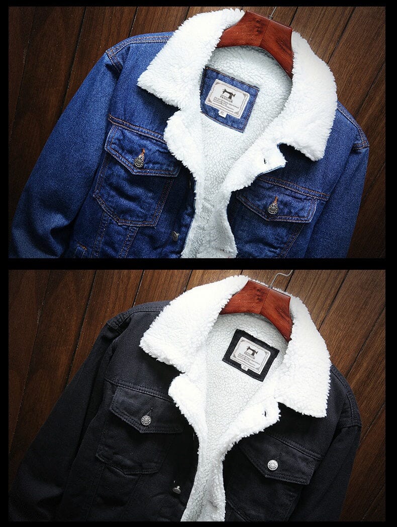 Elegantiee | WinterDenim™ – Thermogefütterte Jeansjacke