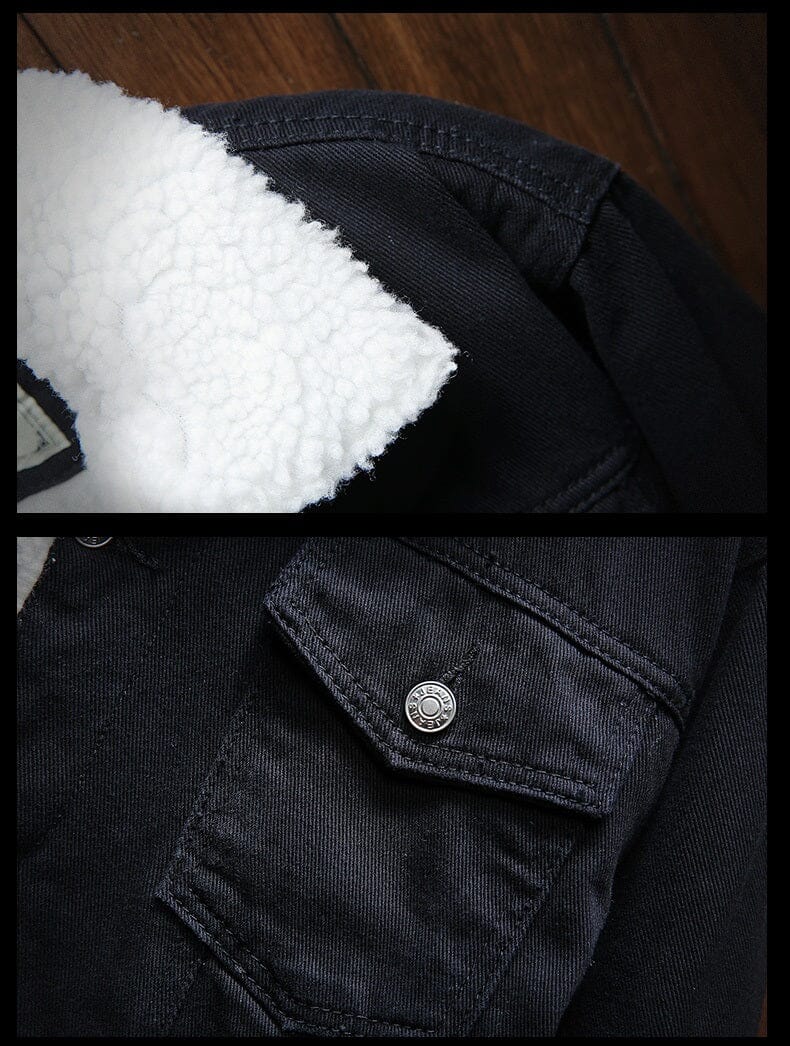 Elegantiee | WinterDenim™ – Thermogefütterte Jeansjacke