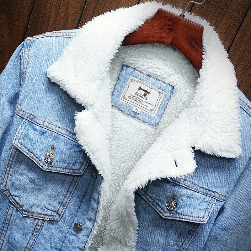 Elegantiee | WinterDenim™ – Thermogefütterte Jeansjacke