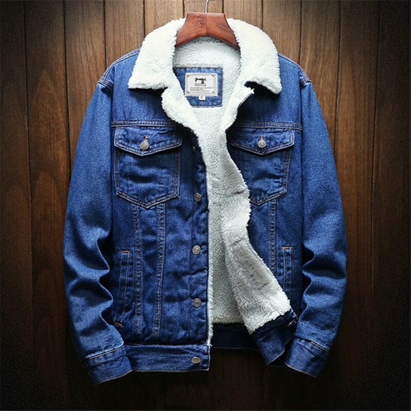 Elegantiee | WinterDenim™ – Thermogefütterte Jeansjacke
