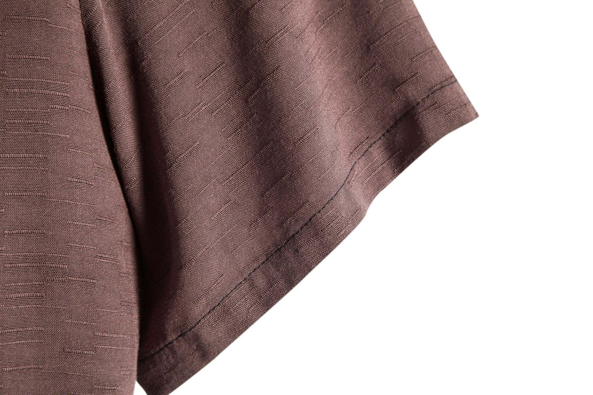 Elegantiee | FixLinen™ – Atmungsaktives Hemd mit offenem Kragen
