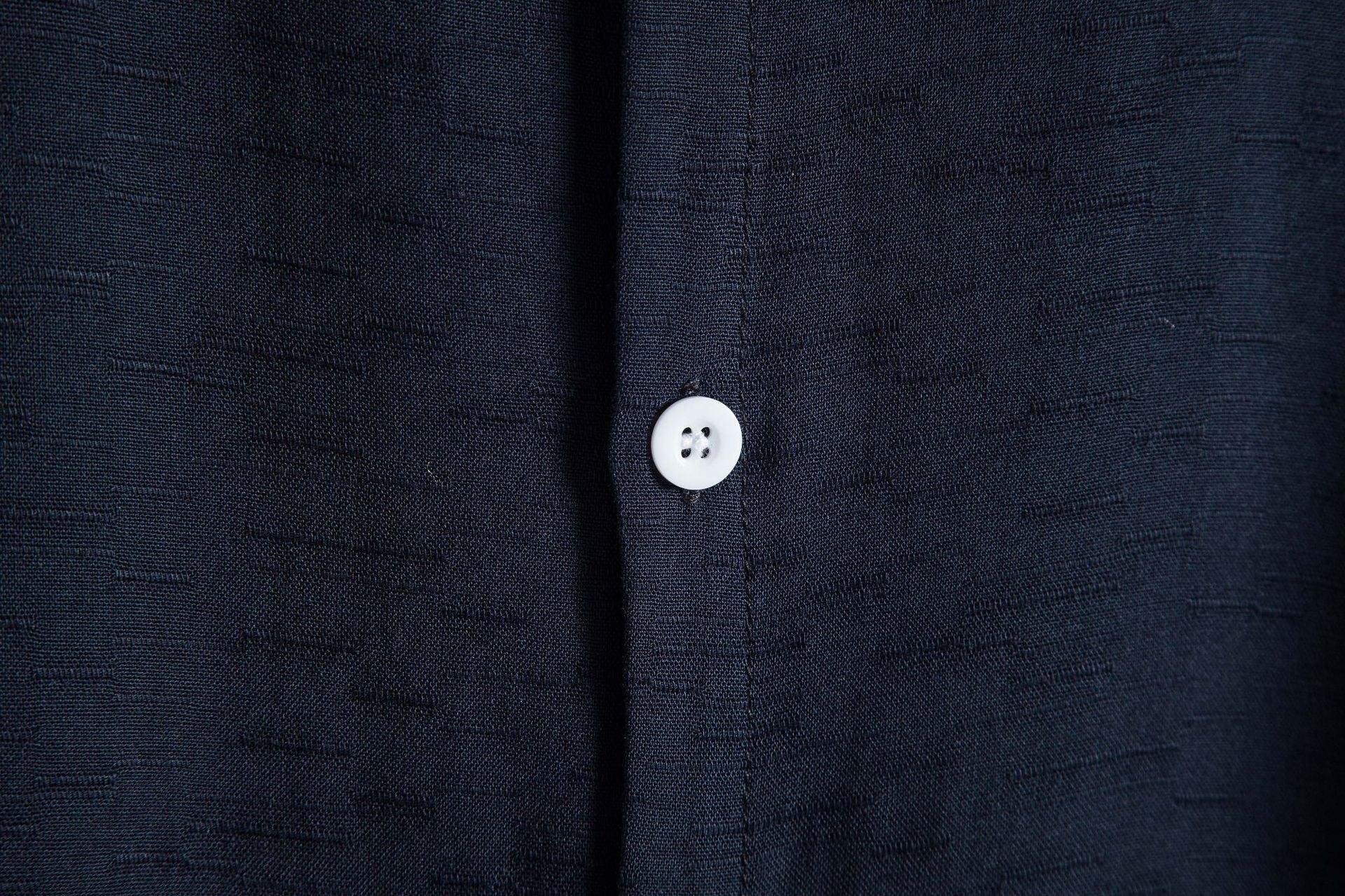 Elegantiee | FixLinen™ – Atmungsaktives Hemd mit offenem Kragen