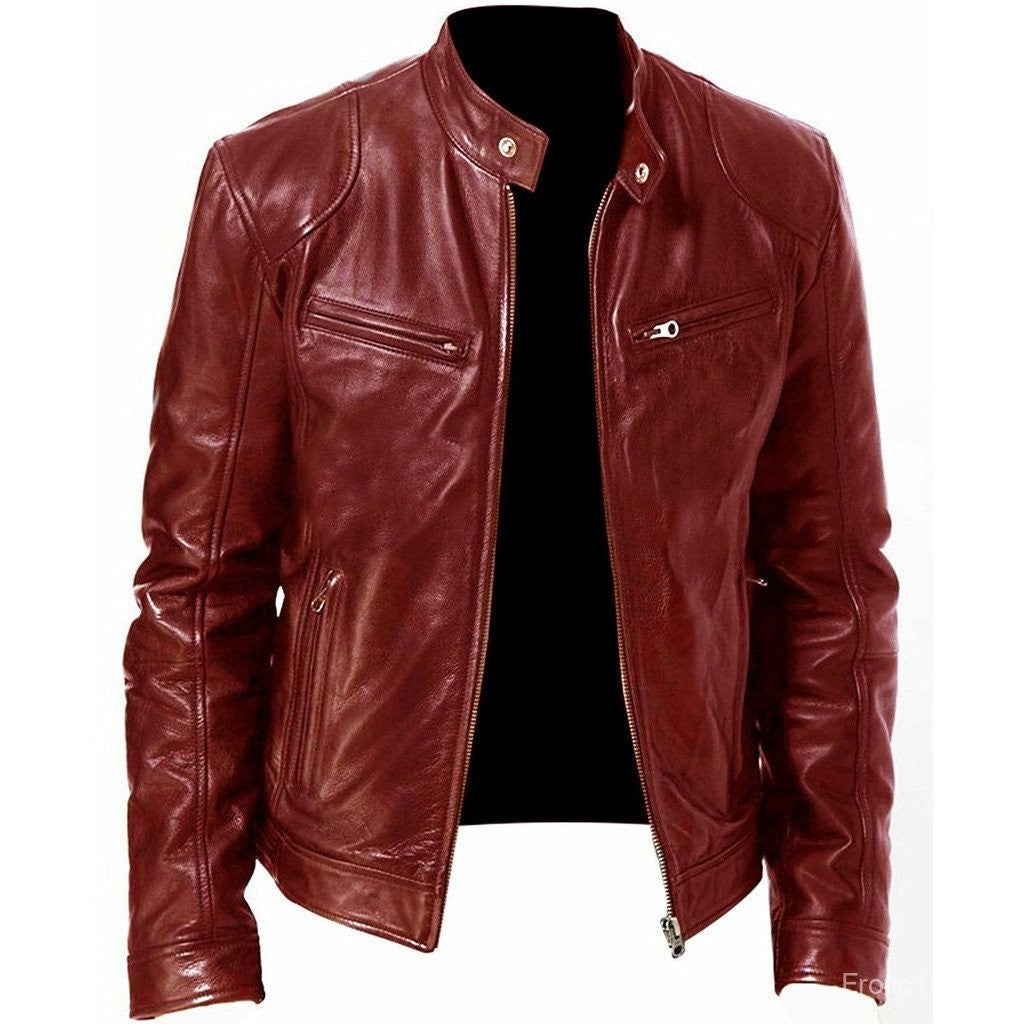 ELEGANTIEE | Premium Leather Jacket