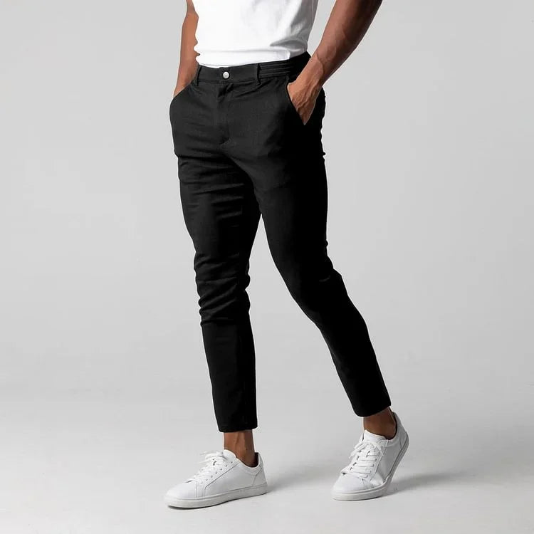 Elegantiee | Pantalon Premium Slim à effet allongé (Livraison gratuite)