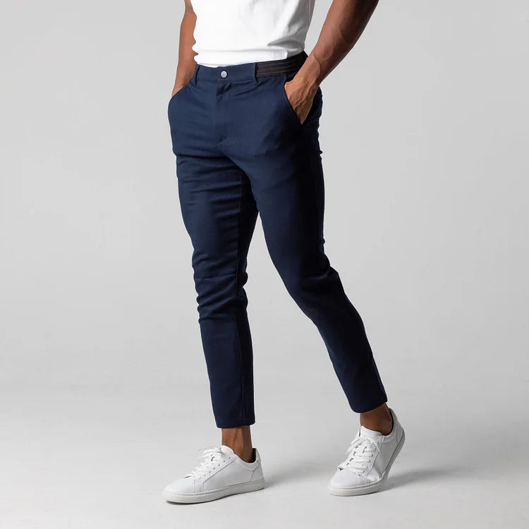 Elegantiee | Pantalon Premium Slim à effet allongé (Livraison gratuite)