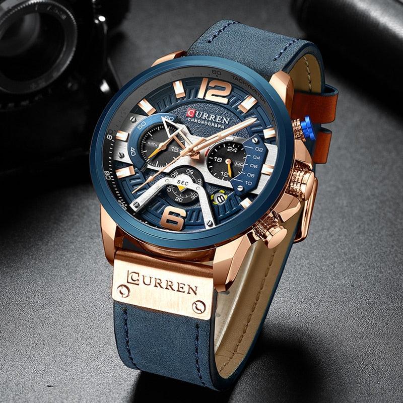 Elegantiee | Montre casual pour hommes CURREN