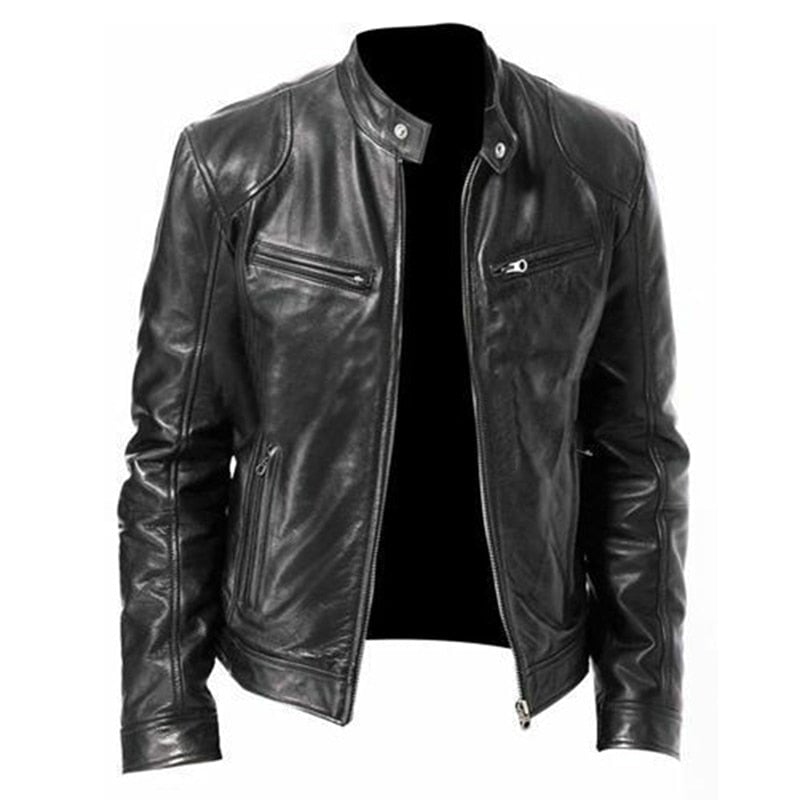 ELEGANTIEE | Premium Leather Jacket